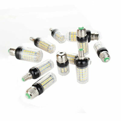 LED Corn Light Bulbs E27 E14 E26 E12 B22 5730 SMD 9W 12W 25W 30W 35W White Lamp - Image 1 of 4