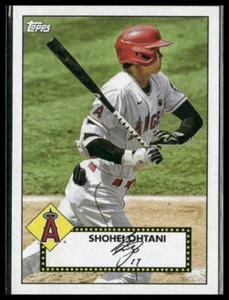 2021 Topps #T52-43 Shohei Ohtani 1952 Topps Redux Los Angeles Angels - Picture 1 of 2