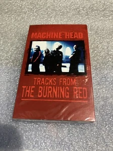 Machine Head ‎– Tracks From The Burning Red PROMO SEALED CASSETTE - Picture 1 of 3