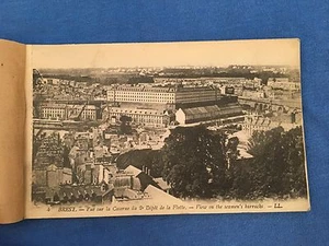 Postales vintage previas a la Segunda Guerra Mundial de BREST, FRANCIA libro de 20 puerto de recuerdos turísticos - Imagen 1 de 12
