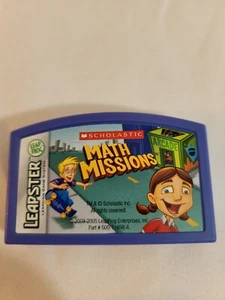 LEAP FROG Leapster EDUCATIONAL LEARNING Game Cartridge - Math Missions - Picture 1 of 4