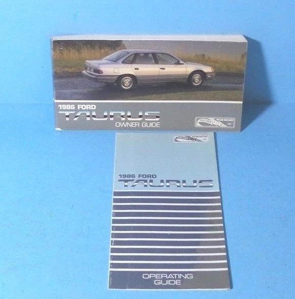 Ford Taurus 86 1986 manual del propietario  Foto 1 de 1