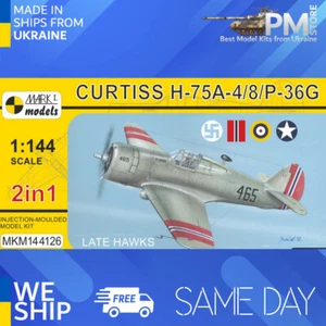 Mark I MKM144126 1/144 Curtiss H-75A-4/A-8/P-36G 'Late Hawks' (2 en 1) - Imagen 1 de 6