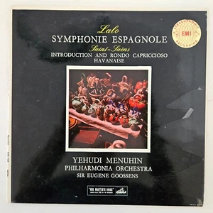 ASD 290 - W/G ED1 - Lalo/Saint-Saëns - Symphony Espagnole Menuhin UK LP - Picture 1 of 3