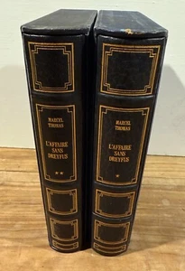 2 Livresde Marcel Thomas en coffret l'affaire sans Dreyfus éditions André Sauret - Imagen 1 de 6