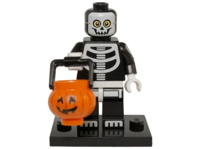 LEGO SKELETON GUY MINIFIGURA con ACCESORIOS de 71010 minifigura col14-11 Foto 1 de 3