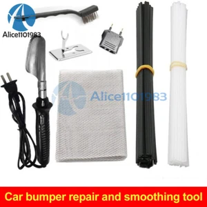 50W Soldering Iron Kit Plastic Welding Welder Car Bumper Dashboard Repair Tool - Picture 1 of 18