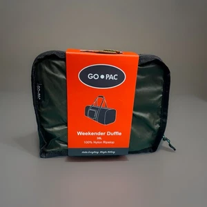 GO•PAC Weekender Duffle 35L Foldable Travel Bag Nylon Ripstop – NightForest - Picture 1 of 2