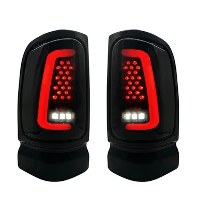 LED Tail Lights W/ Starting Animation For 1994-2001 02 Dodge RAM 1500 2500 3500 - Image 1 of 4