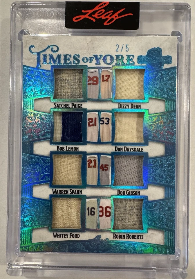Leaf Times Of Yore Patch /5 - 8 Patches Of Game Used Memorabilia. - Image 1 of 3