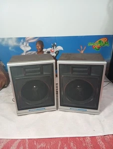 Soundesign Stereo Lautsprecher Vintage funktionstüchtig 2er Set Modell 0608 kostenloser Versand 7 - Bild 1 von 22