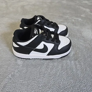 Nike SB Dunk Low Niños Pequeños 7c Panda Informal Baloncesto Patinador Ropa de Calle Activa - Imagen 1 de 6