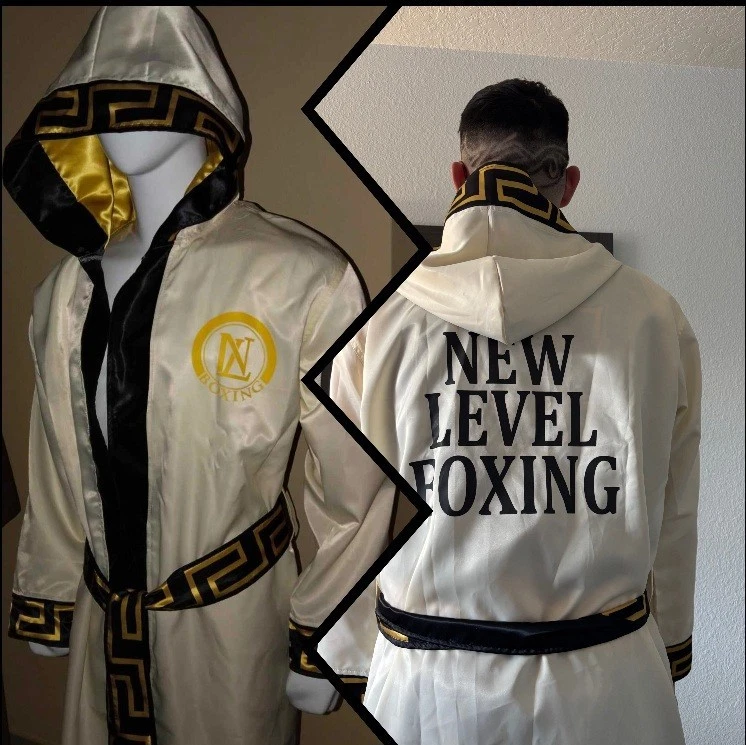 Disfraz de boxeador Everlast para hombre negro/blanco boxeo debut profesional -LRG-0185 Foto 1 de 1