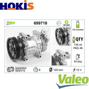 COMPRESSOR AIR CONDITIONING 699718 FOR RENAULT KANGOO/Express MEGANE/Classic - Picture 1 of 7