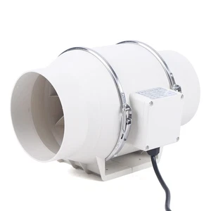 6 Inch Duct Fan High Efficiency Inline Fan Mixed Flow Ventilation System Exhaust - Picture 1 of 13