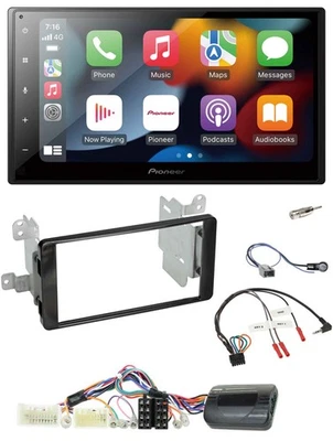 Pioneer DAB Bluetooth 2DIN USB Lenkrad Autoradio für Mitsubishi Outlander ab 201 - Bild 1 von 4