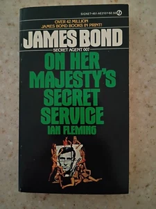 On Her Majesty's Secret Service by Ian Fleming 1963 Paperback Free Shipping  - Picture 1 of 4