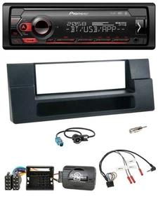 Pioneer Lenkrad USB DAB Bluetooth Autoradio für BMW 5er E39 X5 Quadlock Ablage - Bild 1 von 9