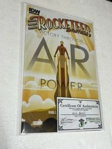 Rocketeer Adventures 2 #3 (IDW, 2012) Eric Powell Emerald City CC 2013 SIGNED - Picture 1 of 5