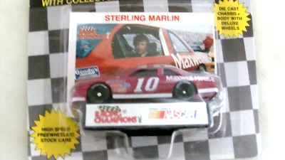 STERLING MARLIN   #10  Maxwell House   DARK WINDOWS  1992  Racing Champions 1:64 - Image 1 of 4