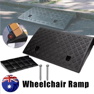 AU Heavy Duty Kerb Curb Ramp Threshold Ramps For Truck Wheelchair Car Motorbike - Picture 1 of 14