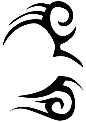 INKWEAR 10x Mike Tyson Fake Tattoo Hangover Halloween dress up