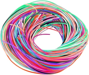 SHUNMAN Strings Bundle, 200Pcs 20 Colours Bands Set Braided Cords Scooby DOO ... - Picture 1 of 12