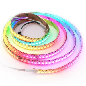 5V RGB WS2812B LED Stripe Streifen Leiste 5050 Band Lichtleiste Lichtschlauch - Bild 1 von 16