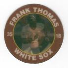 1992 TOPPS SCORE 7 SEVEN ELEVEN SUPERSTAR ACTION COIN FRANK THOMAS #16 OF 26 SOX