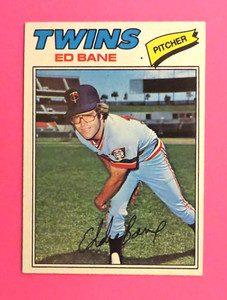 1977 Topps, Minnesota Twins - ED BANE