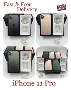 Apple Original iPhone 11 Pro Empty Box only with Charging Plug, Cable & Sim Tool - Afbeelding 1 van 5