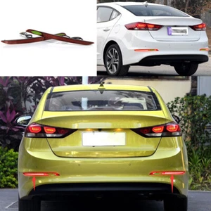 Fit For Hyundai Elantra 2017-2018 Rear Fog Light Reversing Light Assembly 2PCS - Picture 1 of 14