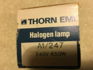 Thorn A1/247 Halogen lamp. NOS. - Picture 1 of 3