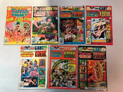 Tarzan Family 1975 #60-66 VG-/VG+ Complete Set Korai John Carter Carson Of Venus - Image 1 of 2