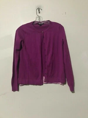 Kirkland Signature Size S/P/CH Magenta Cardigan Sweater Women - Image 1 of 4