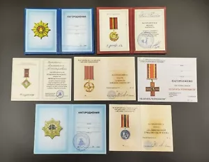 Original LIQUIDATOR OF ACCIDENT AT☢CHERNOBYL Documents Awards NUCLEAR DISASTER - Picture 1 of 16