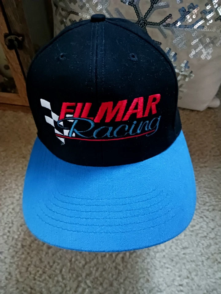 NASCAR FILMAR гонки Кенни Уоллес красная линия масло команды выпущенный шляпа Winston Cup  - Изображение 1 из 4