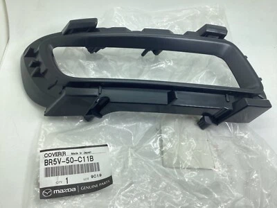 Mazda 3 BK 2003+ Front Bumper Right Driver Fog Light Surround Bezel Trim Genuine - Image 1 of 4