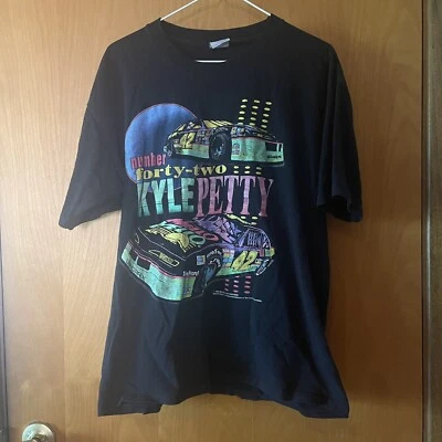 Camisa Kyle Petty # 42 Vintage 1993 Mello Amarilla 1993 CAL CRU Grande Motorsport Foto 1 de 4