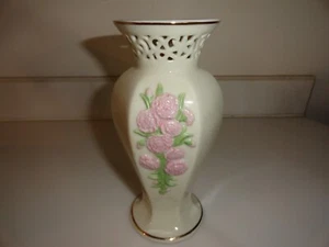 NEW Lenox 2001 Carnations of Love Mother's Day Vase NEW in box! - Picture 1 of 5