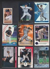 2000 FLEER FOCUS MASTERPIECE MANIA GREEN PARALLEL #13 CRAIG BIGGIO SP #173/300