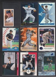 2000 FLEER FOCUS MASTERPIECE MANIA GREEN PARALLEL #13 CRAIG BIGGIO SP #173/300