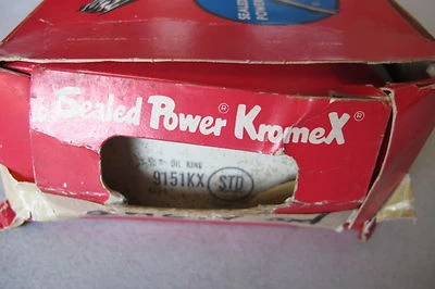 Juego de anillos de pistón de motor STD Sealed Power 9151KX Buick Dodge Plymouth 1967-73 Foto 1 de 2