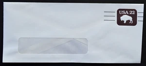1985 US Sc. #U608a stamped window envelope, mint entire, precanceled, very nice - Picture 1 of 1