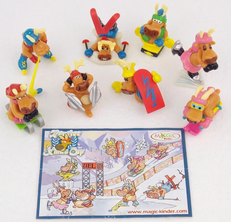 Komplettsatz Rentiere Auf Eis (2S-114 - 2S-121) + 8 bpz Kinder Deutschland 2006 - Bild 1 von 1