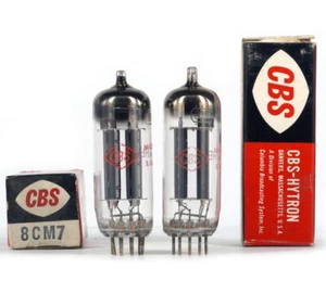 ONE 8CM7 CBS-Hytron NOS Tube Valve Röhre Lampe TSF Valvola 진공관 真空管 电子管 Valvula - Bild 1 von 1
