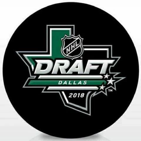 2018 NHL Draft Hockey Puck BRAND NEW!  Dallas Stars  #1 Pick Rasmus Dahlin Cover