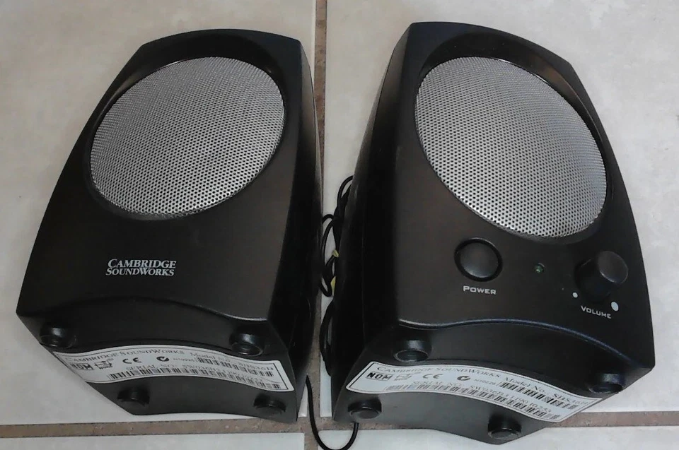 Cambridge SoundWorks Black and Gray Computer Speakers SBS36B - Image 1 of 1