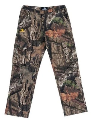 Mossy Oak Pants Men Camouflage Cargo Country Side Elastic Waistband New - Image 1 of 2