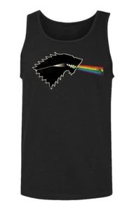 Thrones Shirt Stark Sigil Floyd Dark Side of Moon Men's Tank Top - Picture 1 of 4